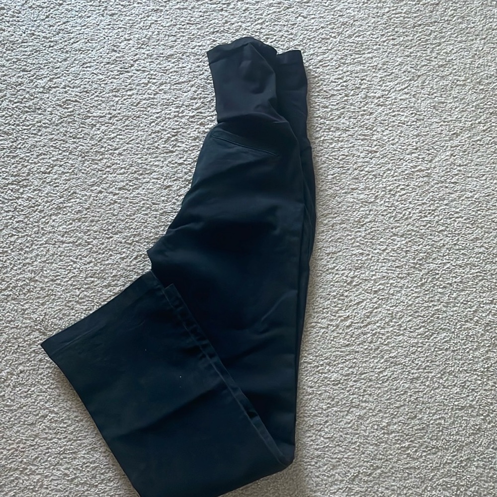 Black maternity pants